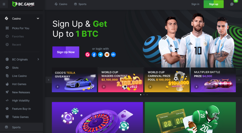 Все о Bc Casino бесконечные возможности для игроков