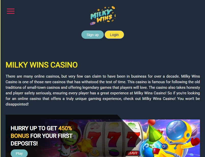 Discover Excitement at Milky Wins Online Casino UK Discover Excitement at Milky Wins Online Casino UK